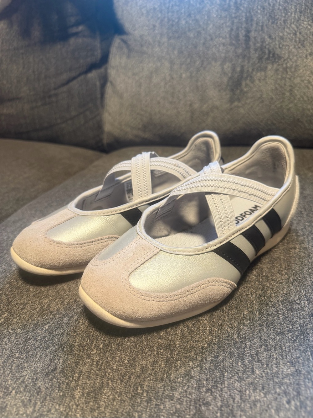 Adidas Barreda Mary Jane Sneakers - Metallic